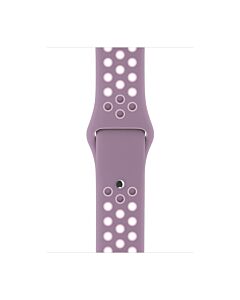 Apple Pasek sportowy Nike  w kolorze fioletowym do koperty 38mm / 40mm / 41mm / 42mm - rozmiar S/M/L