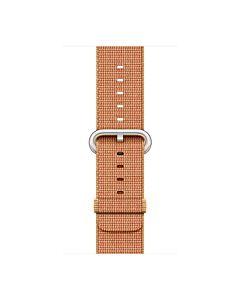 Apple Pasek nylonowy w kolorze złotym/czerwonym do koperty 38mm / 40mm / 41mm / 42mm - rozmiar S/M