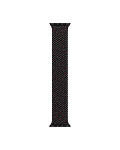 Apple Pleciona opaska Solo  w kolorze Black Unity do koperty 44mm / 45mm / 46mm / 49mm - rozmiar 8