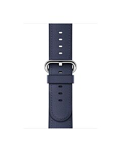 Apple Skórzany pasek z klamrą klasyczną w kolorze północnego błękitu do koperty 44mm / 45mm / 46mm / 49mm - rozmiar M/L