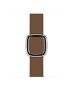 Apple Pasek z klamrą nowoczesną w kolorze brązu do koperty 38mm / 40mm / 41mm / 42mm - rozmiar M