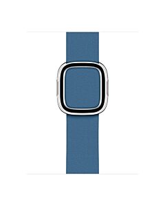 Apple Pasek z klamrą nowoczesną w kolorze szarego błękitu do koperty 38mm / 40mm / 41mm / 42mm - rozmiar S