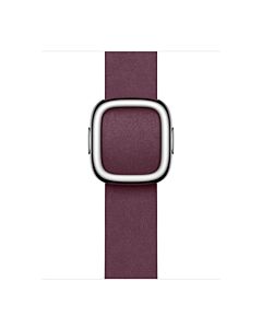 Apple Pasek z klamrą nowoczesną w kolorze morwy do koperty 38mm / 40mm / 41mm / 42mm - rozmiar S