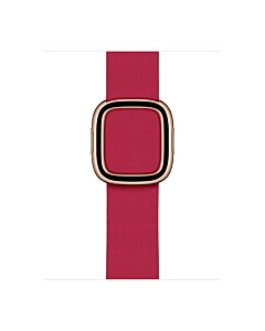 Apple Pasek z klamrą nowoczesną w kolorze maliny do koperty 38mm / 40mm / 41mm / 42mm - rozmiar L