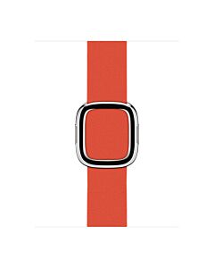 Apple Pasek z klamrą nowoczesną w kolorze (PRODUCT)RED do koperty 38mm / 40mm / 41mm / 42mm - rozmiar M