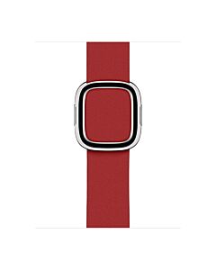 Apple Pasek z klamrą nowoczesną w kolorze rubinowym do koperty 38mm / 40mm / 41mm / 42mm - rozmiar L