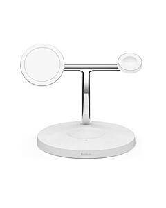 Belkin BoostCharge Pro Ładowarka bezprzewodowa 3in1 - Biała – Outlet