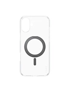CARE by PanzerGlass Feature Kickstand Etui do iPhone 16 Plus z czarną stopką kompatybilną z MagSafe - Przezroczyste