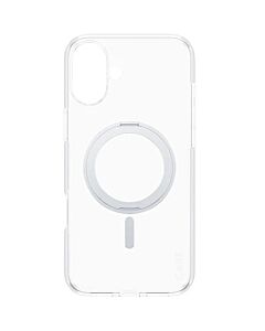 CARE by PanzerGlass Feature Kickstand Etui do iPhone 16 Plus z srebrną stopką kompatybilną z MagSafe - Przezroczyste