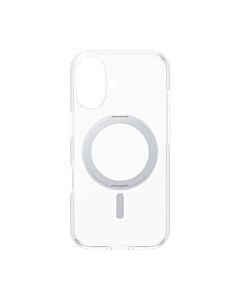 CARE by PanzerGlass Feature Kickstand Etui do iPhone 16 z srebrną stopką kompatybilną z MagSafe - Przezroczyste
