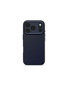 Decoded AntiMicrobial Silicone Backcover Etui silikonowe do iPhone 17 Pro kompatybilne z MagSafe - Granatowe