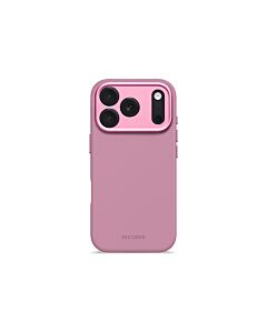 Decoded AntiMicrobial Silicone Backcover Etui silikonowe do iPhone 17 Pro kompatybilne z MagSafe - Różowe