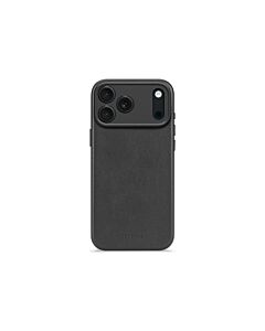 Decoded Leather Backcover Etui skórzane do iPhone 17 Pro kompatybilna z MagSafe - Czarne