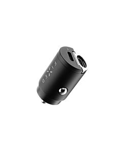 Fixed Ładowarka samochodowa Dual USB-C 30W - Czarna