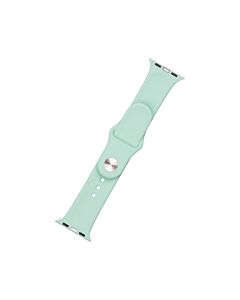 Fixed Silikonowy pasek do Apple Watch 42/44/45mm - Jasno zielony
