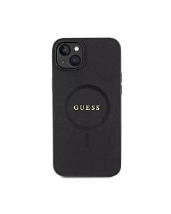 Guess Etui do iPhone 15/ 14/13 kompatybilne z MagSafe - Czarne – Outlet