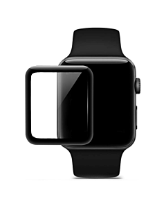 HOCO 4D Black-Rim Glass - Hartowane szkło ochronne do zegarka Apple Watch 38mm