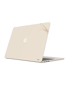 JCPAL MacGuard Folia ochronna do MacBook Air 15 - Księżycowa Poświata (Starlight)