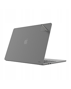 JCPAL MacGuard Folia do MacBook Air 13 M2 / M3 - Srebrne (Silver)