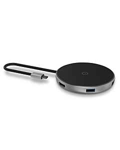 JCPAL USB-C HUB - HDMI / USB-C / USB 3.0 - with Wireless Charger - HUB USB-C z bezprzewodową ładowarką