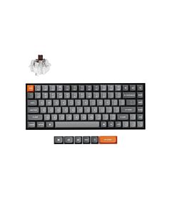Keychron K2 MAX Bezprzewodowa klawiatura mechaniczna z podświetleniem białym Keychron Super Brown Switch - Czarna (Black)