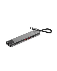 LINQ - Hub 8in1 Pro USB-C Multiport - Space Gray