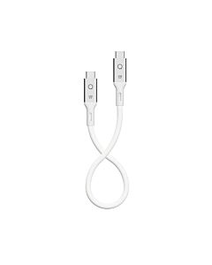 LINQ Kabel USB4 PRO USB-C na USB-C /240W / PD 3.1 / 8K/60Hz / 1m - Biały