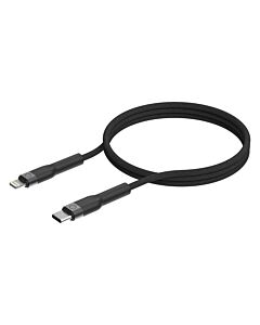 LINQ - Pro Kabel do iPhone USB-C na Lightning 2m - Space Gray