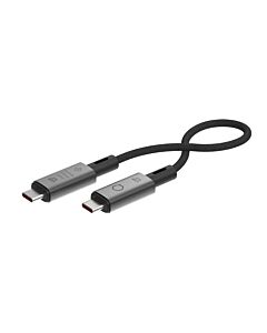 LINQ - Kabel USB4 Pro USB-C na USB-C 0,3m - Space Gray