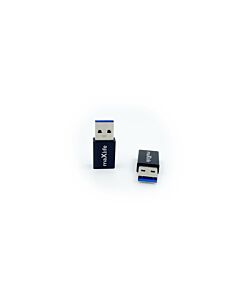 Maxlife Adapter USB 3.0 do USB-C - Czarny