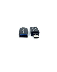Maxlife Adapter USB-C do USB 3.0 - Czarny
