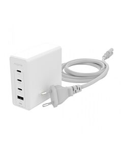Mophie GAN speedport - Ładowarka sieciowa USB-C 120W / 3 x USB-C, 1 x USB-A - Biała