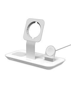 Mophie Snap+ Ładowarka bezprzewodowa 3w1 kompatybilna z MagSafe / 15W - Biała