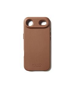 Mujjo Leather Case Etui skórzane do iPhone 17 Air kompatybilne z MagSafe - Brązowe