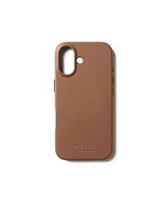 Mujjo Leather Case Etui skórzane do iPhone 17 kompatybilne z MagSafe - Brązowe