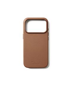 Mujjo Leather Case Etui skórzane do iPhone 17 Pro kompatybilne z MagSafe - Brązowe