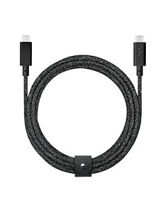 Native Union Belt Cable Pro Kabel USB-C na USB-C 240W 2,4 m - Czarny (cosmos)