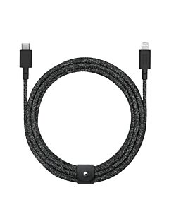 Native Union Belt Cable XL Kabel USB-C na lightning 3m - Czarny (cosmos)