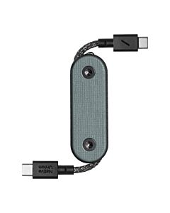 Native Union Pocket Cable Kabel USB-C na USB-C 17cm - Zielony