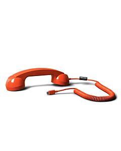 Native Union Pop Phone Słuchawka telefoniczna USB-C z funkcją odbierania i kończenia połaczeń - Czerwona