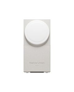 Native Union Rise Wireless Charger Bezprzewodowa ładowarka 15W do dwóch urządzeń kompatybilna z MagSafe - Piaskowa