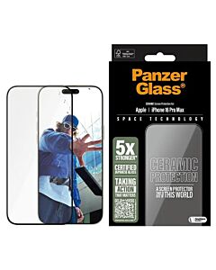 PanzerGlass Ceramic Szkło ochronne ceramiczne do iPhone 16 Pro Max