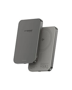 PanzerGlass Empower Powerbank magnetyczny 5000mAh kompatybilny z MagSafe - Tytanowy