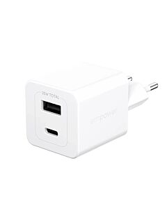 PanzerGlass Empower Turbo Ładowarka sieciowa 35W USB-C / USB-A - Biała
