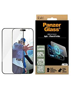 PanzerGlass Gaming Szkło ochronne dla graczy do iPhone 16 Pro Max