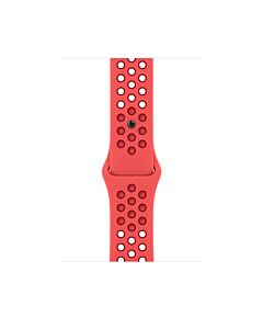 Apple Pasek sportowy Nike w kolorze Bright Crimson/Gym Red do Apple Watch do koperty 45 mm - rozmiar uniwersalny