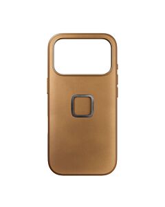 Peak Design Everyday Clarino Etui do iPhone 17 Pro - Brązowe