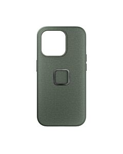 Peak Design Mobile Everyday Etui do iPhone 15 Pro z MagSafe - Szarozielone