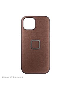 Peak Design Mobile Everyday Etui do iPhone 15 z MagSafe - Bordowe