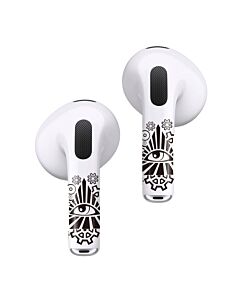 RockMax Art Skins Naklejki na AirPods 3 - Cool Devil Eye